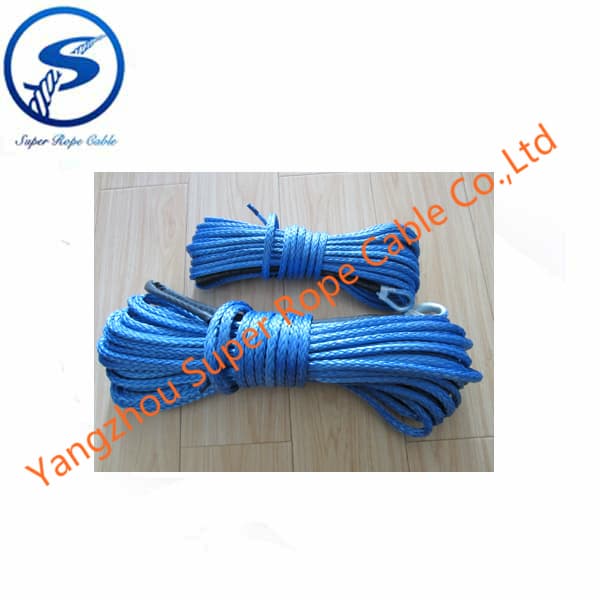 4x4 winch rope_12 strand UHMWPE towing rope_sythetic rope for winch_ UHMWPE fiber for 12000lbs winch